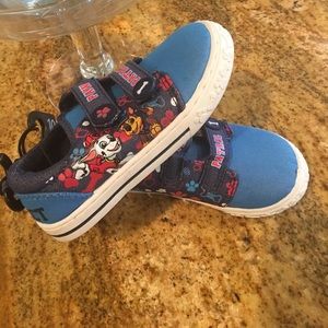 New never worn paw patrol sneakers